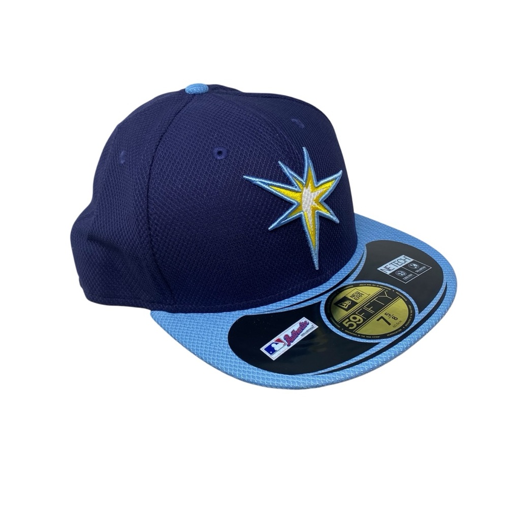 New Era Men’s MLB‎ Authentic Diamond Era 59FIFTY Fitted Cap Tampa Bay Rays Navy